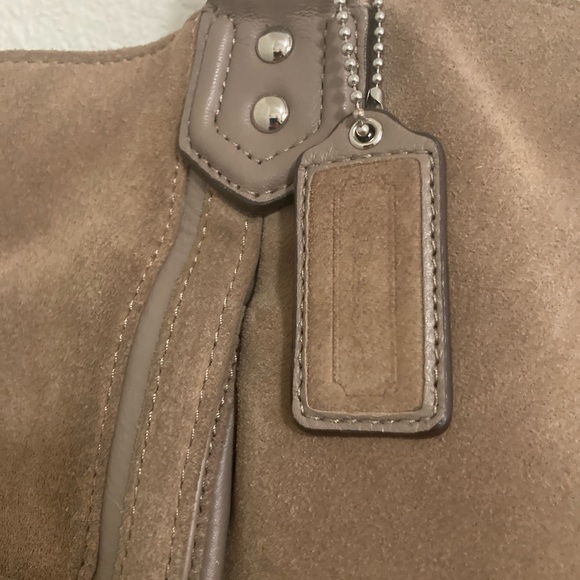 Suede Coach Purse - Picture 7 of 11